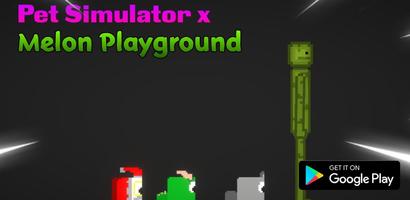 pets mod melon playground Ekran Görüntüsü 1