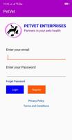 برنامه‌نما Petvet Enterprises - Customer  عکس از صفحه