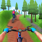 BMX Reitspiel Bicycle Race 3D Zeichen