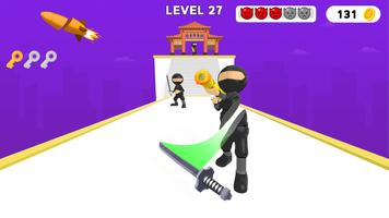 Sword Juegos de espadas ninja captura de pantalla 1