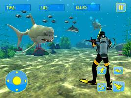 Scuba Diver Sniper Fury: Xanh Cá Voi Hunter ảnh chụp màn hình 1
