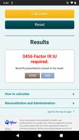 Haemophilia Dosing Assistant screenshot 3