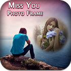 Miss You Photo Frames icône