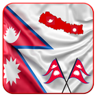 Nepal Flag Live Wallpaper-icoon
