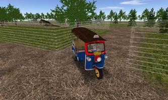 Tuk Tuk Taxi Jurassic Zoo screenshot 1