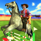Horse Racing Game 3D - Horseback Riding Simulator 图标