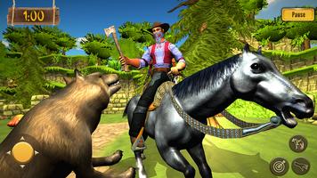 Horse Racing Game 3D - Horseback Riding Simulator 海报