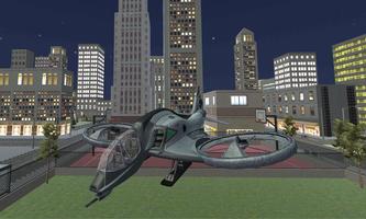 Miami Airplane Helicopter Sim پوسٹر