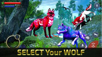 Wolf Sim: Offline Animal Games capture d'écran 3