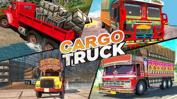Real Indian Cargo Truck Affiche
