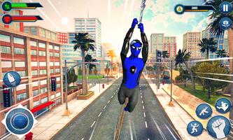 Jeu de Spider Hero - Jeux Mutant Rope Man capture d'écran 2