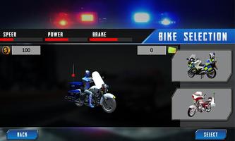 amazing police spider -rundown city bike chase تصوير الشاشة 2