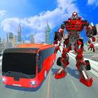 Bus Robot Transforming Games icon