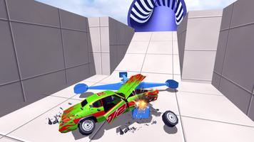 Car Crash High Jumps Stunts: Test Drive Simulator screenshot 3