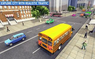 City School Bus Simulator 2019 पोस्टर