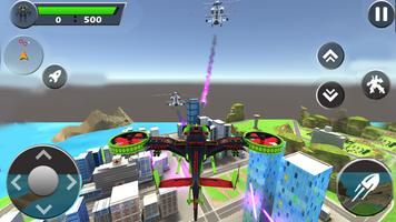 Dino Robot Transform War Game capture d'écran 2