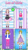 Anime Doll jeux dhabillage capture d'écran 3