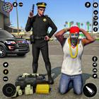 Police Gangster Mafia Games 3D ícone