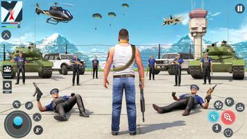 Police Gangster Mafia Games 3D capture d'écran 1