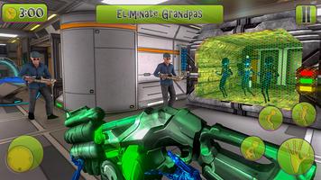 Green Alien Prison Escape Game 2021 capture d'écran 2