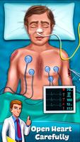 Open Heart Surgery Clinic Game 海报