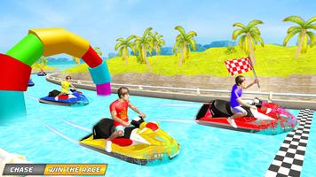 Jet Ski Boat Stunt Racing Game poster