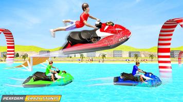 Jet Ski Boat Stunt Racing Game screenshot 1