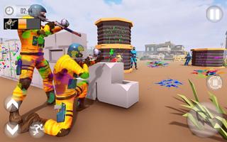 Paintball battle Royale 3D Sim capture d'écran 2