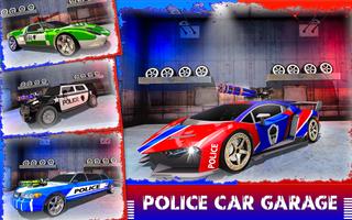 Police Car Racing Simulator: Traffic Shooting Game ảnh chụp màn hình 2
