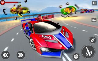 Police Car Racing Simulator: Traffic Shooting Game โปสเตอร์