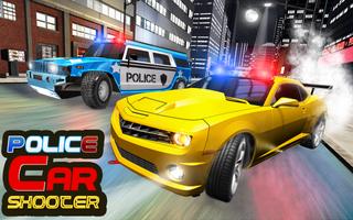 Police Car Racing Simulator: Traffic Shooting Game ảnh chụp màn hình 1