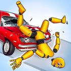 Kick Ragdoll Games Break Bone أيقونة