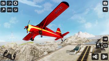 Airplane Missions Simulator 3D Affiche