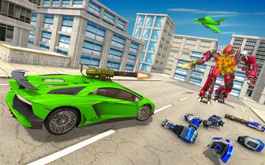 US Army Robot Transforming Jet Car Tank War APK download