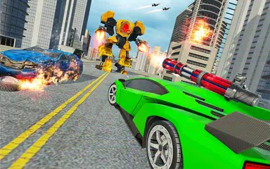 US Army Robot Transforming Jet Car Tank War APK download