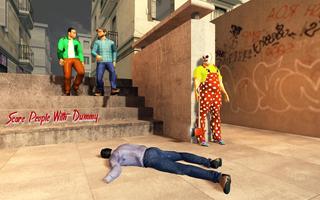 Scary Clown Prank Simulator: Gangster Revenge screenshot 1