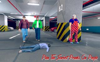 Scary Clown Prank Simulator: Gangster Revenge screenshot 3