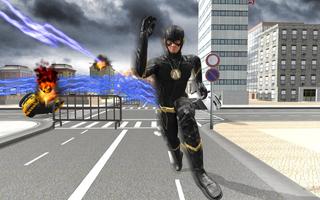 Flying Flash Light Speed Super Hero Games screenshot 2