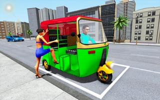 Tuk Tuk Transport Simulator: Driving Games اسکرین شاٹ 2