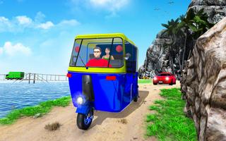 Tuk Tuk Transport Simulator: Driving Games 海報
