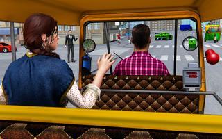 Tuk Tuk Transport Simulator: Driving Games syot layar 1