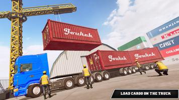 Schwerlast-LKW-Simulatorfahren Plakat