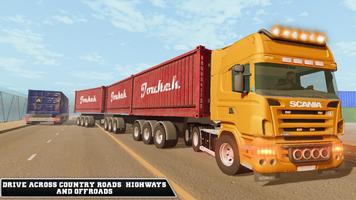 Schwerlast-LKW-Simulatorfahren Screenshot 1