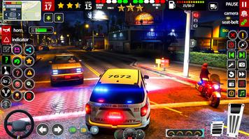 US Cop Car Chase Games Sim 3d スクリーンショット 1