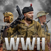 World war 2 1945: ww2 games icon