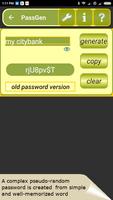 Customized passwords generator PassGen ảnh chụp màn hình 2