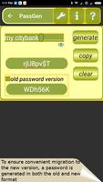 Customized passwords generator PassGen ảnh chụp màn hình 3