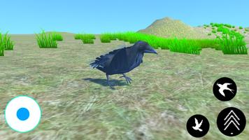 Crow Bird Flying Simulator تصوير الشاشة 2