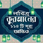 কুরআনের ১১৪টি সূরাঅডিও-Offline أيقونة