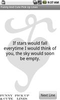 Funny&Cute Pick Up Lines Free screenshot 1